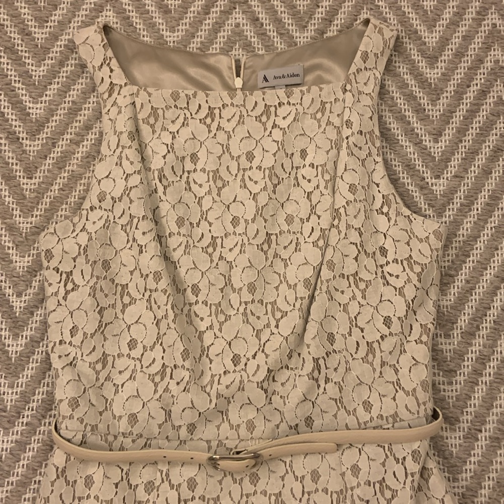 Ava & Aiden Square Neck Dress